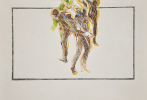 Lot 53-Khalil-Ibrahim-'Nude-Movement'-(1981)-Exhibition-@-Equatorial-Hotel,-Kuala-Lumpur-Ink-on-Paper-30cm-x-21cm-RM-16000-