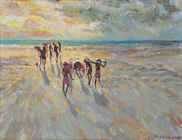 Lot 79-Khalil-Ibrahim-Xxxxx,-1982-Watercolour-on-paper-27-x-35-cm