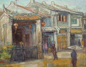 22-Melaka, 1999 50cm x 60cm 1999 Oil on Canvas