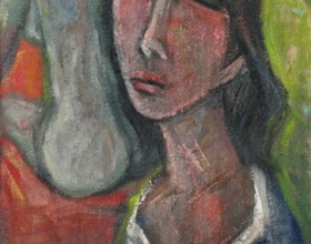 36-Young Girl, 2011 51cm x 39cm 2011 Oil on Canvas