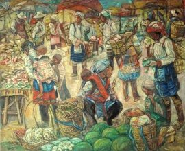 37-Yuan Ying 3 (China), Undated 134cm x 162cm Oil on Canvas