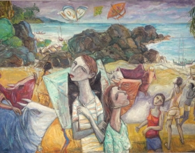 5-Beautyful Day, 2010 140cm x 240cm 2010 Oil on Canvas