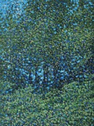 Dusun I, 2001 RM3,808.00-SOLD Oil on canvas 100 x 75 cm