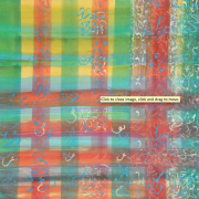 1-Calligraphy in Checked, 1993 RM 30,800-SOLD | Acrylic on canvas | 91 x 91 cm