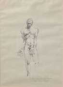 1_Ahmad-Zakii-Anwar-Nude-Figure-Sketch-2000-Ink-on-paper-40-x-29-cm-1