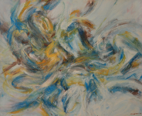 40-Aswadd-Amier,-Di-Tamba-Cahaya,-2005,Acrylic-on-canvas,-91-x-112-cm