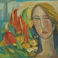 83-Tew-Nai-Tong,-Oil-on-canvas,-51.5-x-51.5cm(1)
