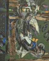 92-Awang-Damit-Ahmad,-E.O.C-Sea-Harvest,-1993,-Mixed-media-on-canvas,-76-x-61cm,-Signed,-title-and-dated-on-verso