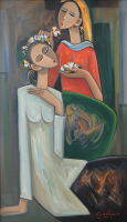 77-Keng-Seng-Choo,-(2),2010,-Oil-on-canvas,-81-x-45cm