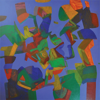8-Sharifah-Fatimah-Bluescape-(1992)-Acrylic-on-canvas-100-x-110cm