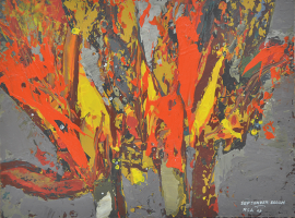 2-Raphael-Scott-Ahbeng,-'September-Bloom'-(2009),-30.5cm-x-22.5cm,-Oil-on-board-RM-1,000---2,000
