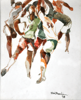 24-Khalil-ibrahim,-1998,-Watercolour-on-paper,-25-x-20cm