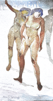 80-Khalil-Ibrahim-'Nude-In-Motion'-(1980)-Watercolour-on-Paper,-15cm-x-28cm-RM-2,500----3,500