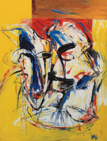 87-Yusof-Ghani,-Siri-Topeng,-Acrylic-on-canvas,-122-x-91cm