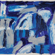2-Abstract Landscape, 2011 Abstract Landscape 2, 2009 RM 4,400.00-SOLD | Oil on paper 53 x 69 cm | 55 x 60.5 cm