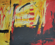 4-Abstract Landscape 4, 2011 Oil on paper 54.5 x 67 cm RM 7,150.00-SOLD | Oil on paper | 54.5 x 67 cm