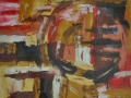 6-Abstract Landscape III, 2009 RM 1,650-SOLD | Oil on paper 53 x 69 cm | 54.5 x 67 cm