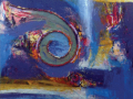 7-RM 3,360.00-SOLD Lot 54 Bhanu Achan "Landscape Series II" (2011) Mixed Media on Canvas 151cm x 84cm RM 8,000