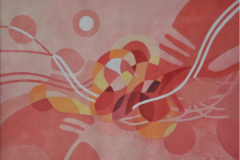 Nik Rafin %22Mindscape Series 16%22 Acrylic on Canvas 39.8cm x 30cm (2011) RM 2, 000