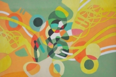 Nik Rafin %22Mindscape series 6%22 Acrylic on Canvas 39.8cm x 30cm (2011) RM 2,000