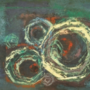 2-Untitled, 1959 RM 17,050.00-SOLD | Oil on board | 59.5 x 75 cm