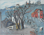 1-My Days In France, 1959 RM 28,600.00-SOLD | Oil on canvas | 51 x 62 cm