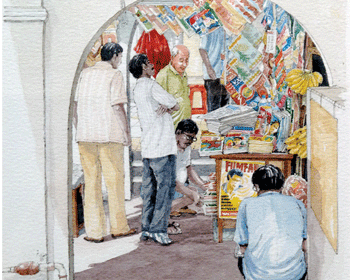 2-The-Five-Foot-Way-2003-RM-2750.00-SOLD-Watercolour-on-paper-25-x-18-cm