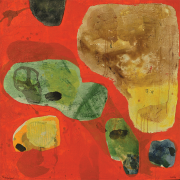 86-Fauzul-Yusri,-Orange-Position,-2014,-Acrylic-and-mixed-on-canvas,-92-x-92cm