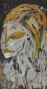 Indian Girl, 1958 RM 12,650.00-SOLD | Mixed media on paper | 88 x 53 cm