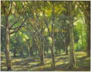 1-Forest, 1997 RM 4,950.00-SOLD | Oil on canvas | 40.5 x 50 cm