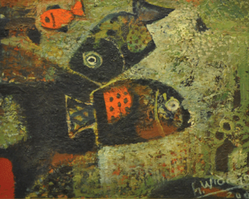 RM-6050.00-SOLD-39-Haji-Widayat-b.-Indonesia-1919-2002-Ikan-2002-Oil-on-canvas-laid-on-board-I-30-x-40-cm-RM-5000-7000