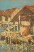 2-Nostalgia I, 1994 RM 3,850.00-SOLD | Pastel on paper| 40 x 27 cm