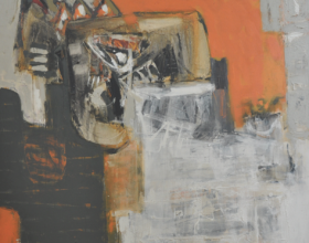 10-Awang Damit Marista "Kemudi Patah" (2001) 110 x 118.5 cm