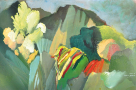 40-Raphael Scott Ahbeng "Bukit Brooke" (2010) 30 x 45.5 cm Oil on Board