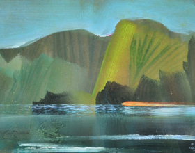 53-Raphael Scott Ahbeng "Pandan" (2010) 31 x 46 cm Oil on Canvas