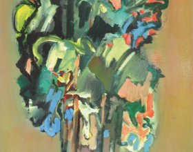 60-Raphael Scott Ahbeng "Old Mango Tree" (2010) 45.5 x 30.5 cm Oil on Board