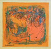 1-Coddle, 2003 RM 41,800.00-SOLD | Mixed media on canvas | 40 x 40 cm