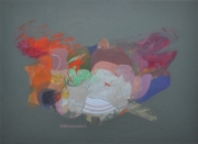 10-Untitled, 1981 RM 80,300.00-SOLD | Acrylic on paper | 47 x 68 cm