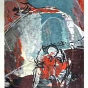 Ibrahim Hussein, Datuk The Traveller,1964 29 x 19 cm