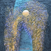 22-Magic Movement Night Dream, 2009 RM 5,280.00-SOLD | Acrylic and mixed media on canvas | 60 x 60 cm