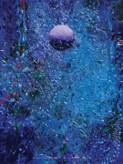 31-Renungan Bintang Pagi, No. 2, 2005 RM 2,800.00-SOLD | Acrylic on paper | 38 x 29 cm
