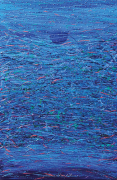 35-RM 12,320.00-SOLD Lot 91 Ismail Latiff "ANGKASA MANDI ANGIN. NO.04" (2013) 72.CM.H. X 48.CM.W. ACRYLIC ON CANVAS.