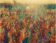 4-Cermin Alam...Biarkan Cahaya Bicara, 1997 RM 52,800.00-SOLD | Acrylic and mixed media on canvas | 138 x 17