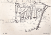 22-Ismail-Mat-Hussin-Kg.-Sabak-2-1987-Pen-on-paper-21-x-29.5-cm-RM-800-1200