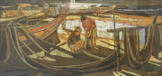 26-RM 264,960.00-SOLD Ismail Mat Hussin "Pantai Sabak" (2010) 75.5cm x 158.5cm RM 3500 - 6,500