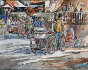 78-Ismail-Mat-Hussin,-2011,-Watercolour-on-paper,-40-x-57cm