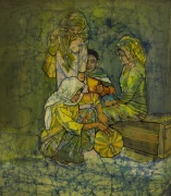 Lot-29-Ismail-Mat-Hussin-Vegetable-Seller-1974-57-x-50-cm-Batik-