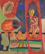 3-Untitled, 1997 RM 16,500.00-SOLD | Acrylic on canvas | 92 x 76.5 cm