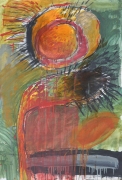 74 Jailani Abu Hassan, 111.5 x 75.5 cm, mixed media on paper