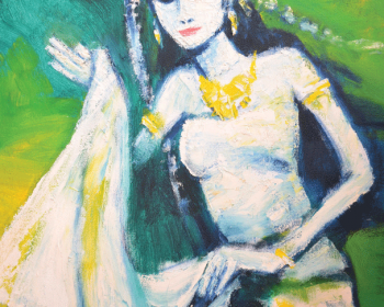 Lot-86-Jeihan-Sukmantoro-Si-Penari-2009-Oil-on-canvas-90-x-70cm